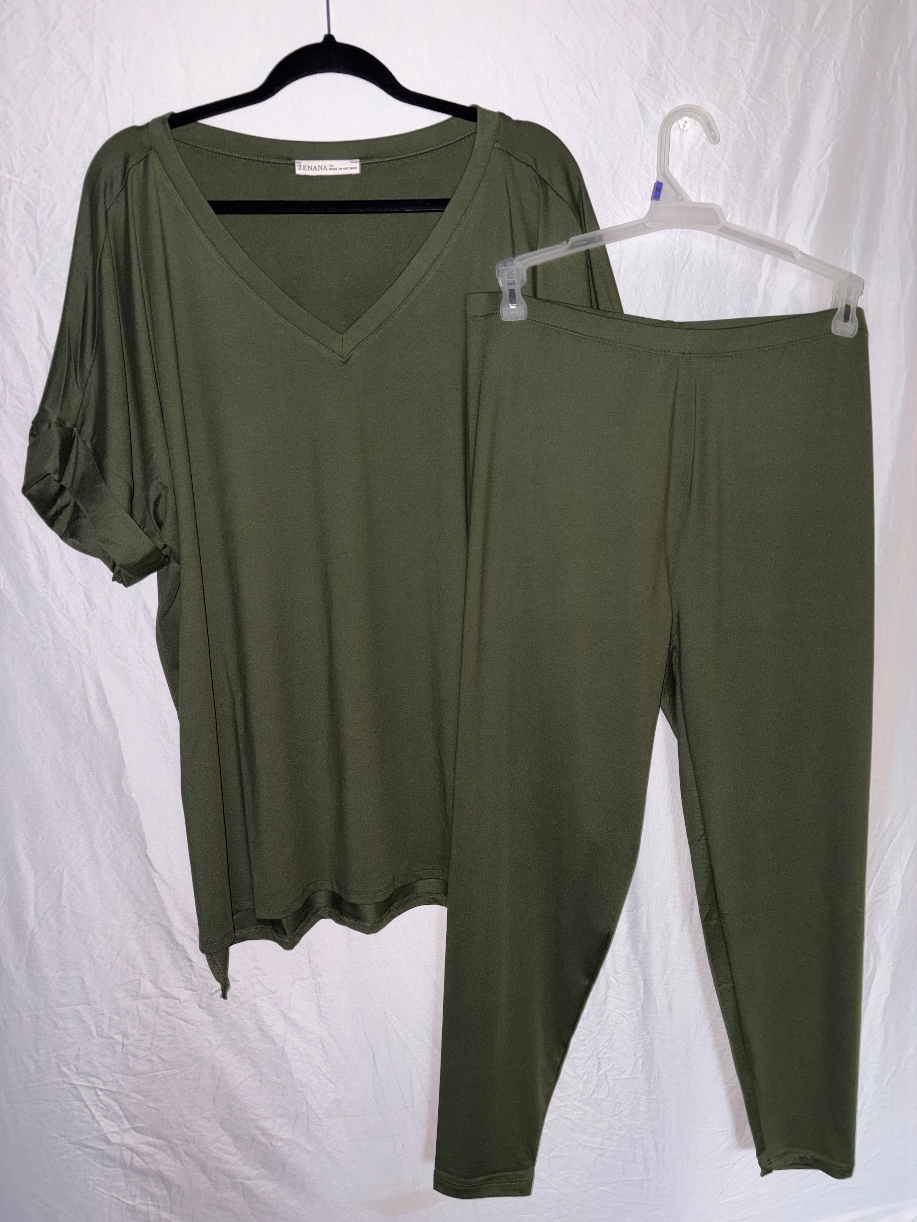 2x Army green set