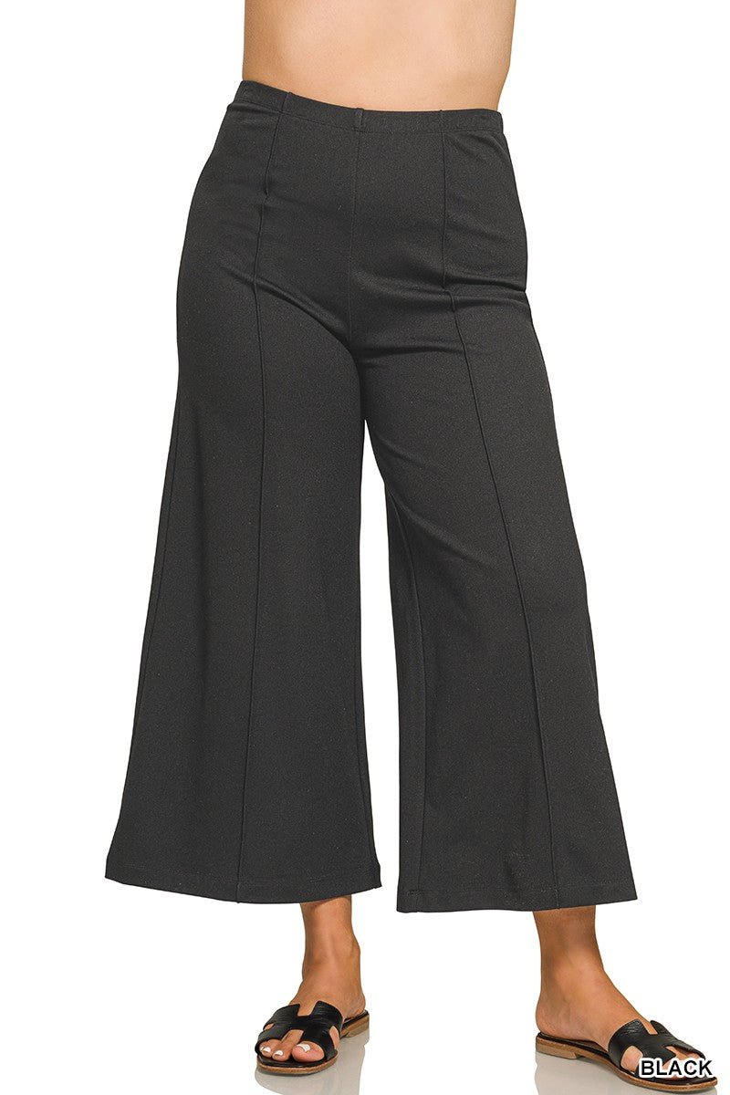1x-3x Black Flare pants